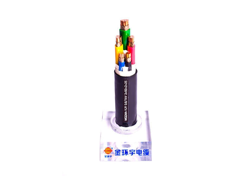 WDZAN-YJY 0.6/1KV 3*50+2*25